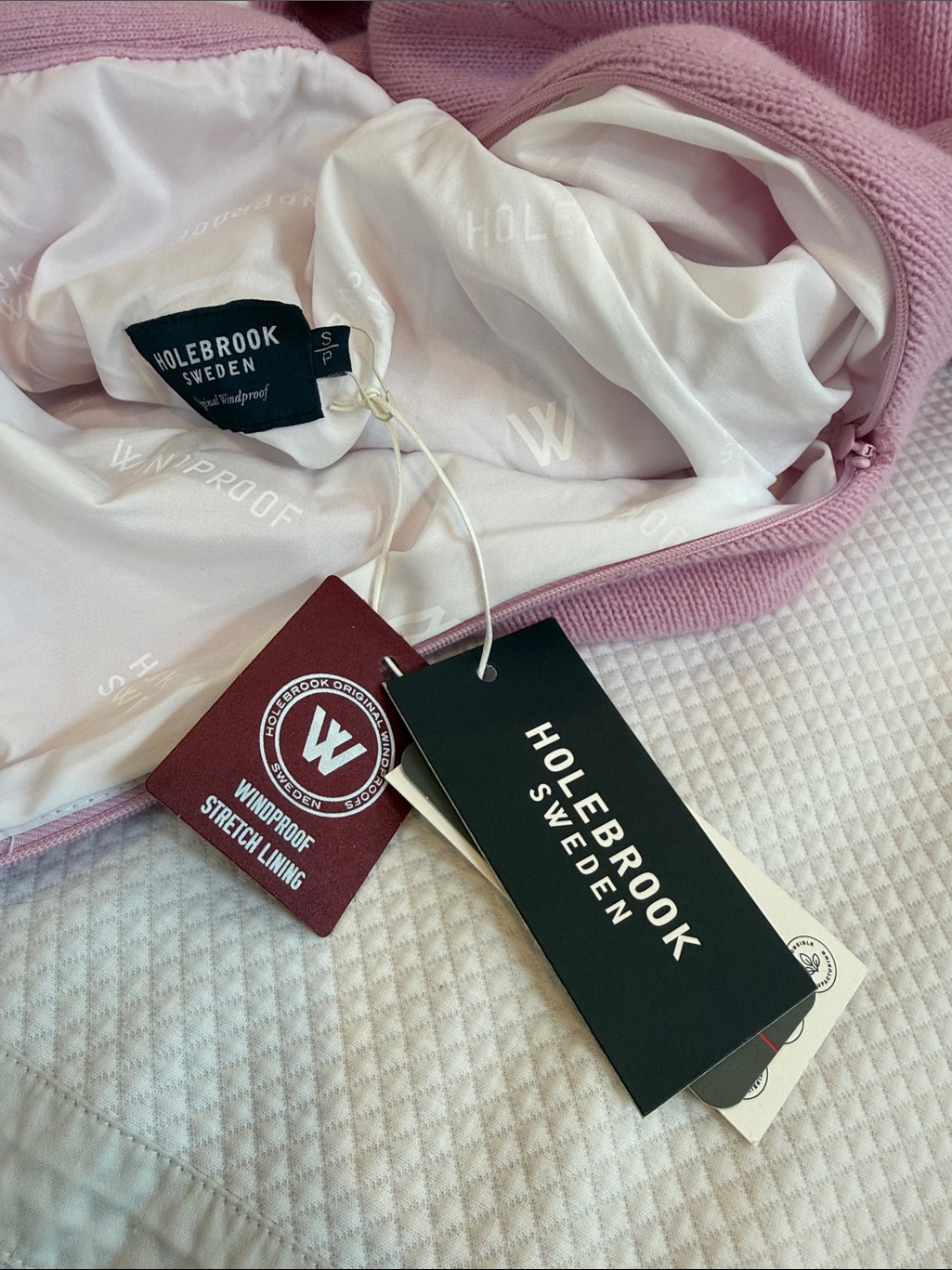 Holebrook Sweden Light Pink Cozy Pullover Sweatshirt — image 3 of 6